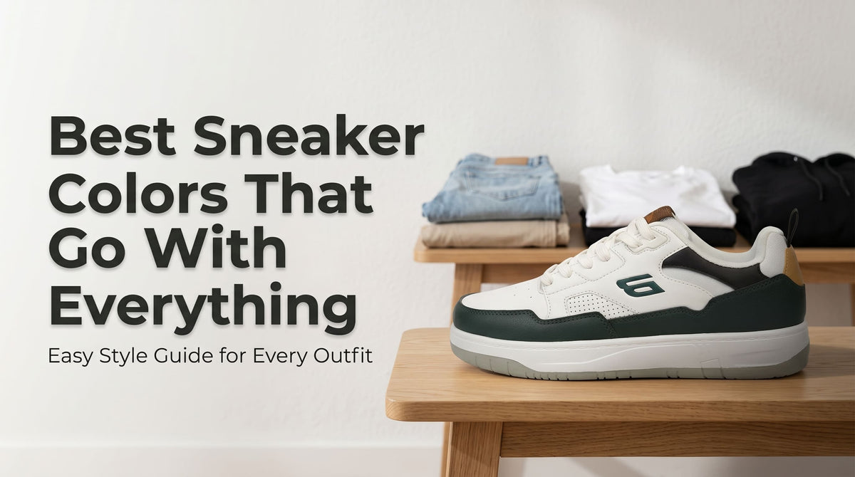 Men's casual sneakers styled with jeans and trousers, Bond Street sneaker fashion guide
