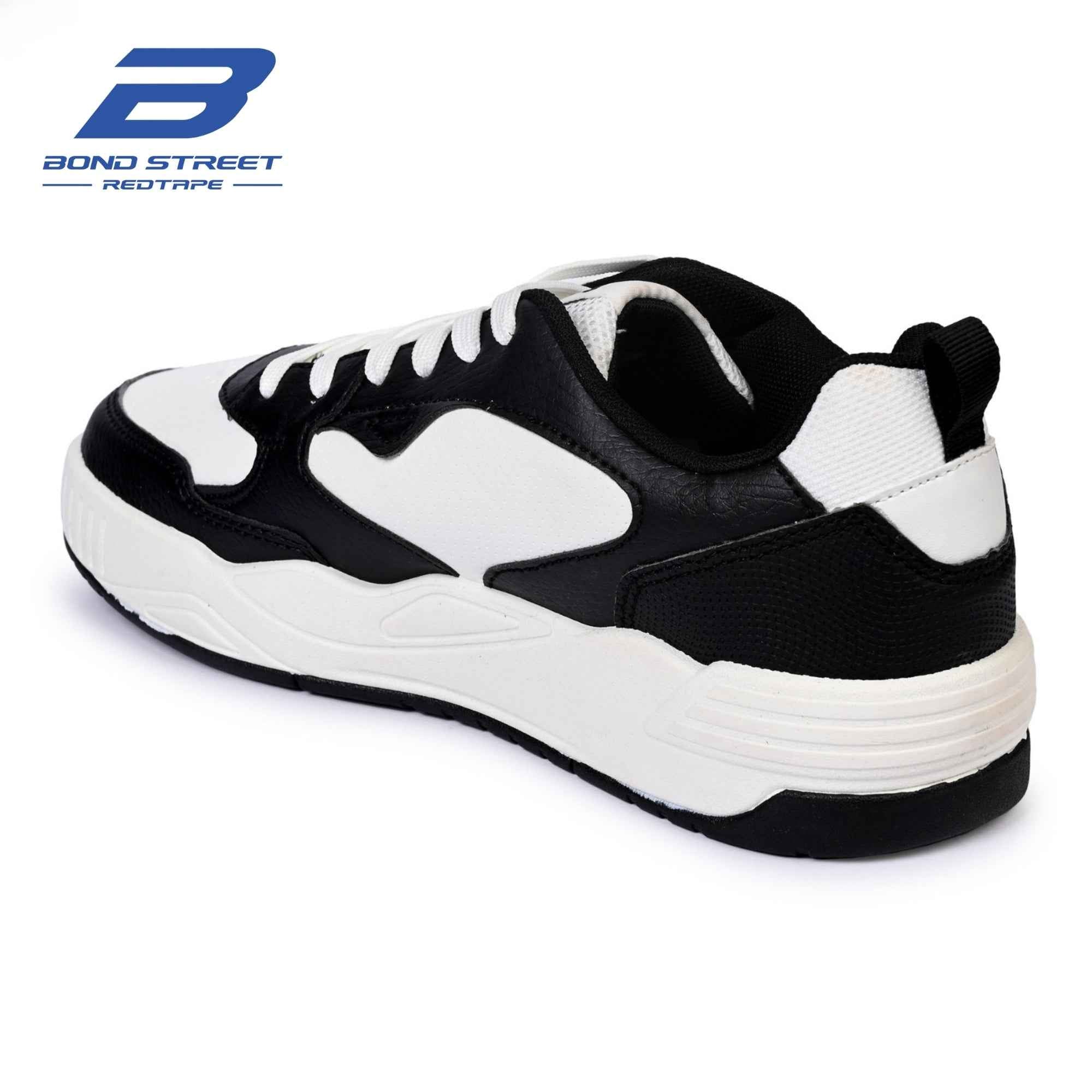 Buy Casual Sneakers Men s Black And White BondStreet By Redtape buy-casual-sneakers-men-s-black-and-white-bondstreet-by-redtape