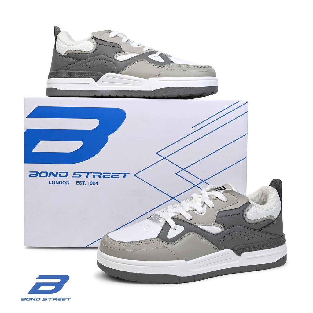 Men's Grey Casual Sneakers