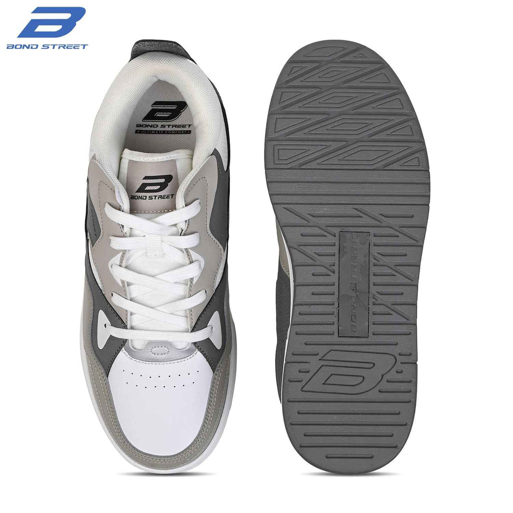 Men's Grey Casual Sneakers