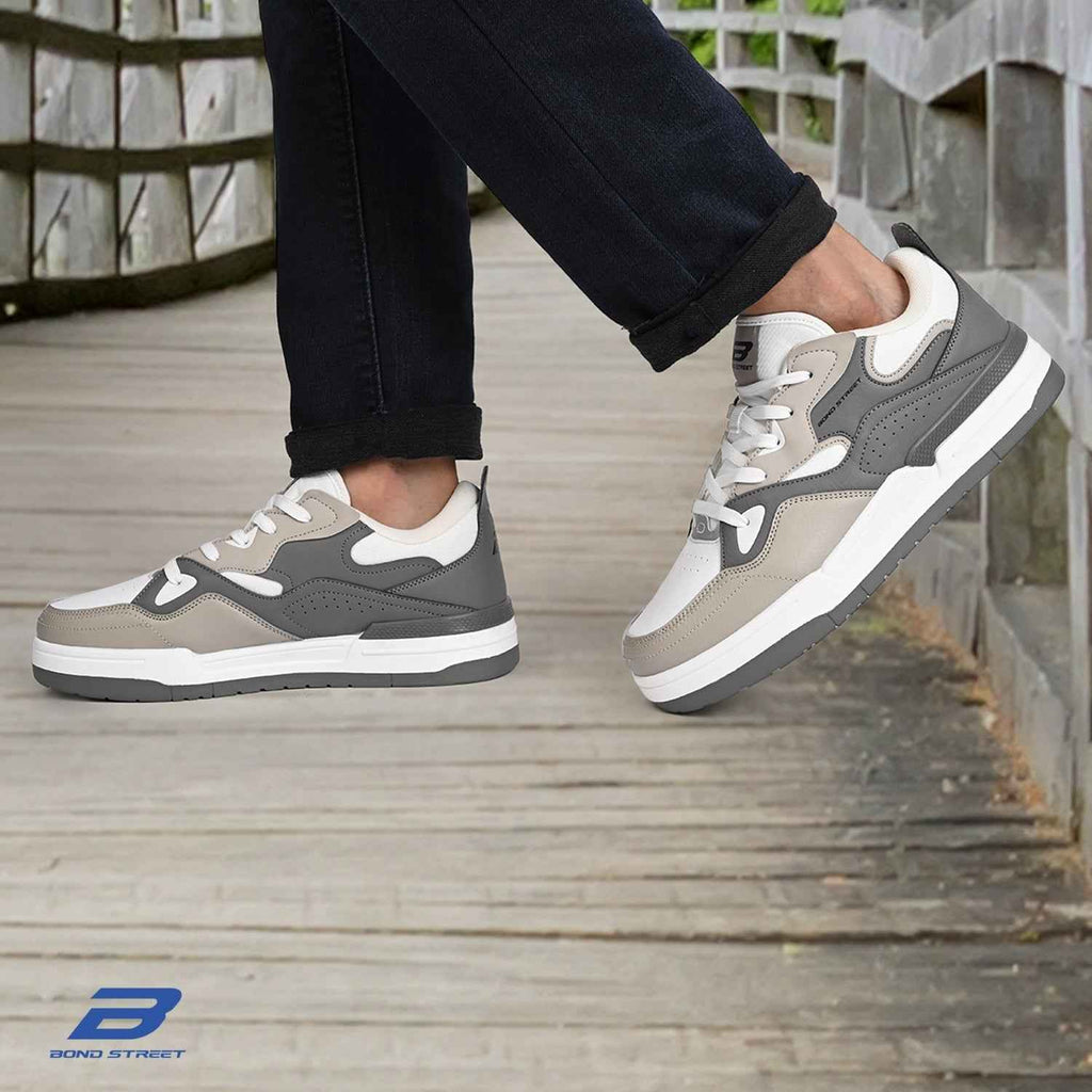 Men's Grey Casual Sneakers