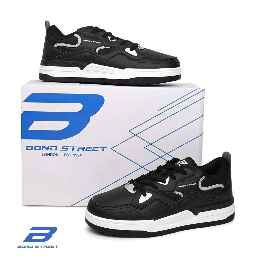 Men's Black Casual Sneakers