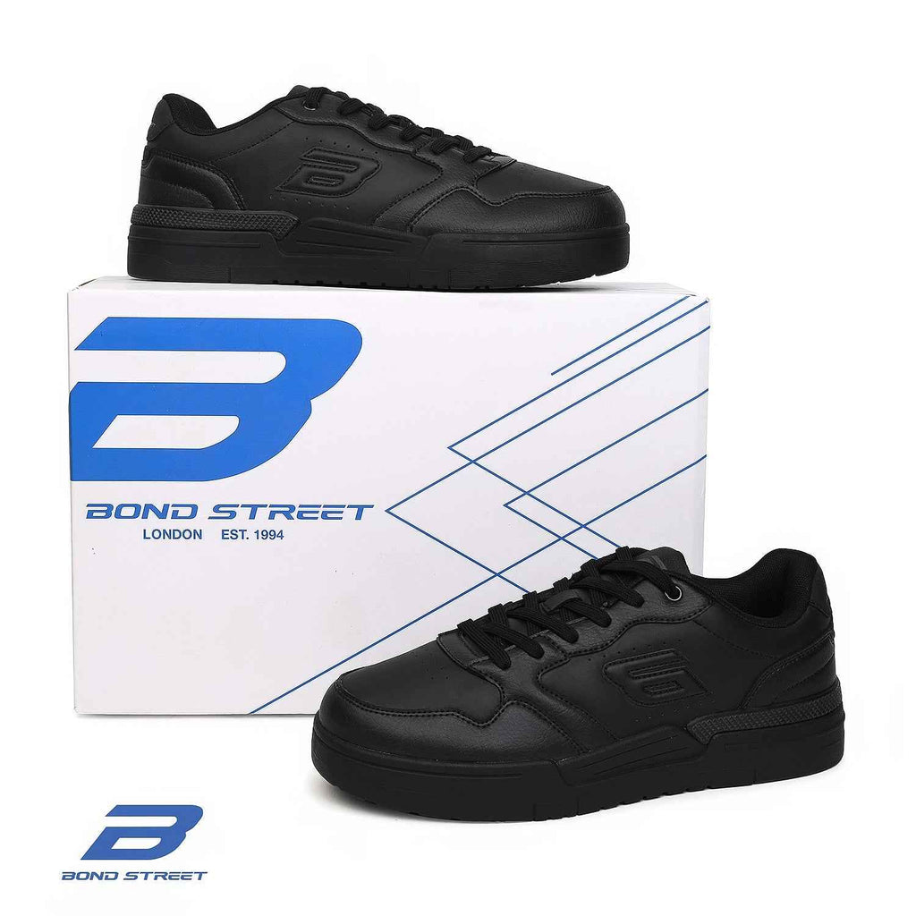 Men's Black Casual Sneakers