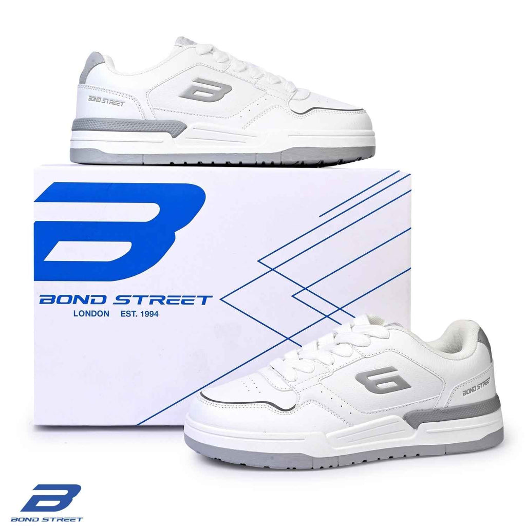 Men's White Casual Sneakers