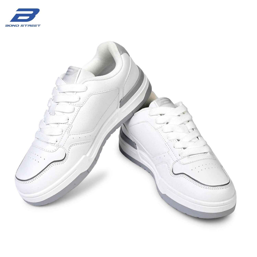 Men's White Casual Sneakers