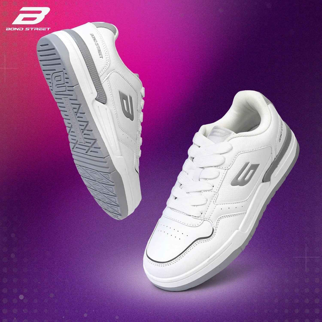 Men's White Casual Sneakers