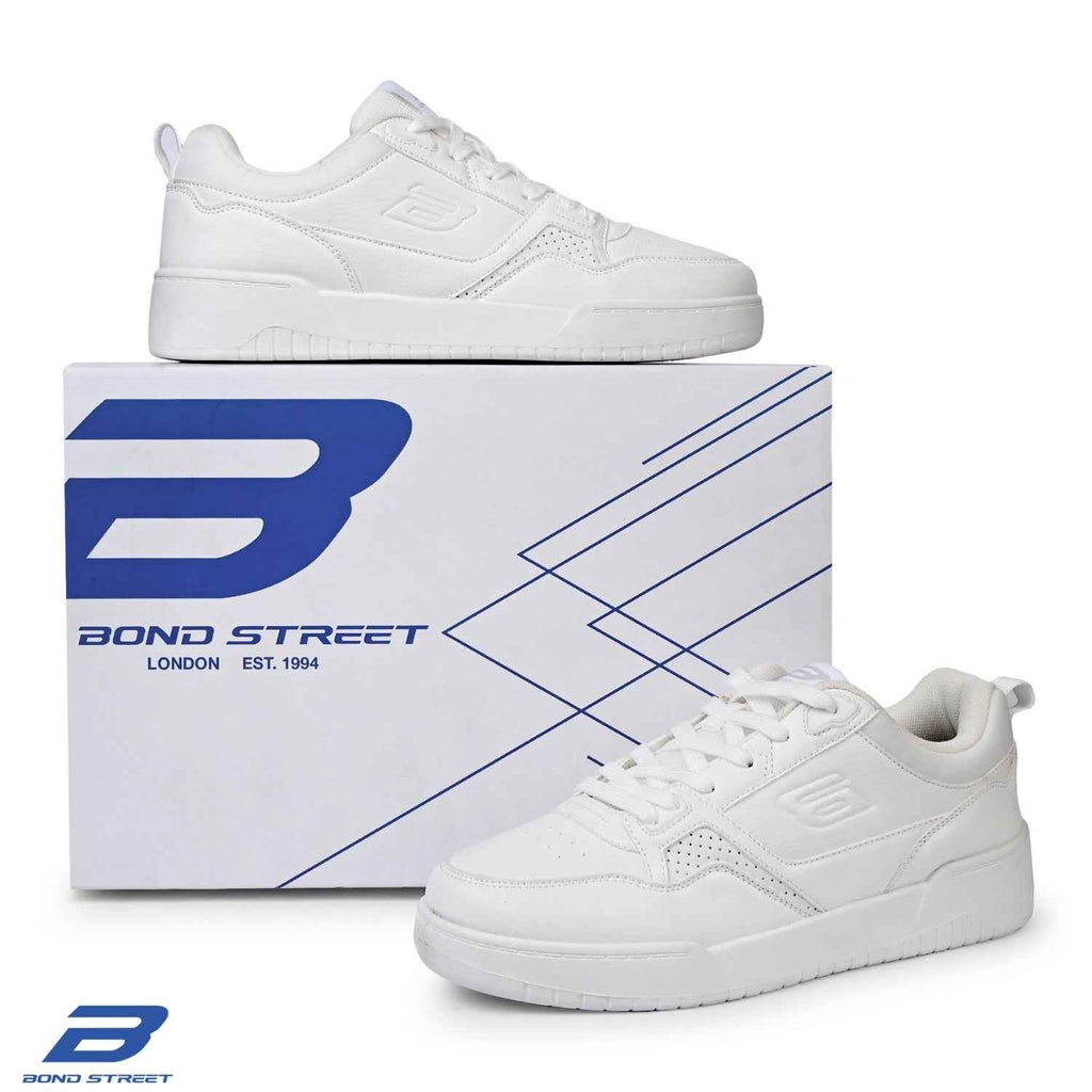 Men's White Casual Sneakers