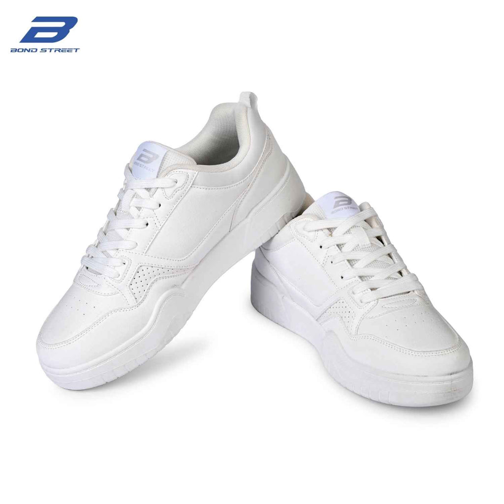 Men's White Casual Sneakers