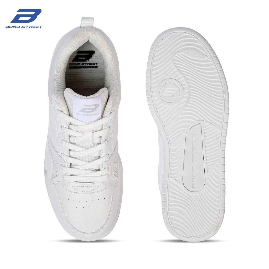 Men's White Casual Sneakers