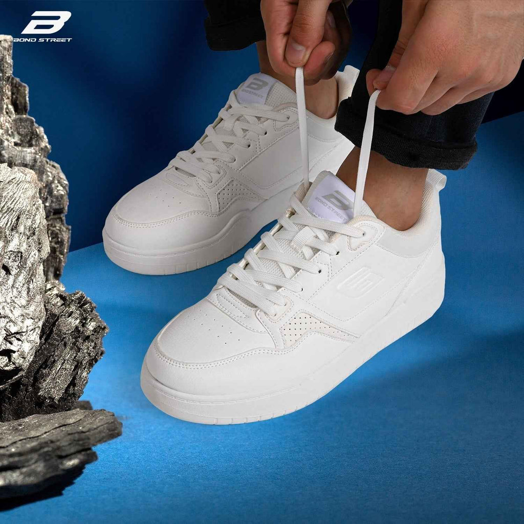 Men's White Casual Sneakers