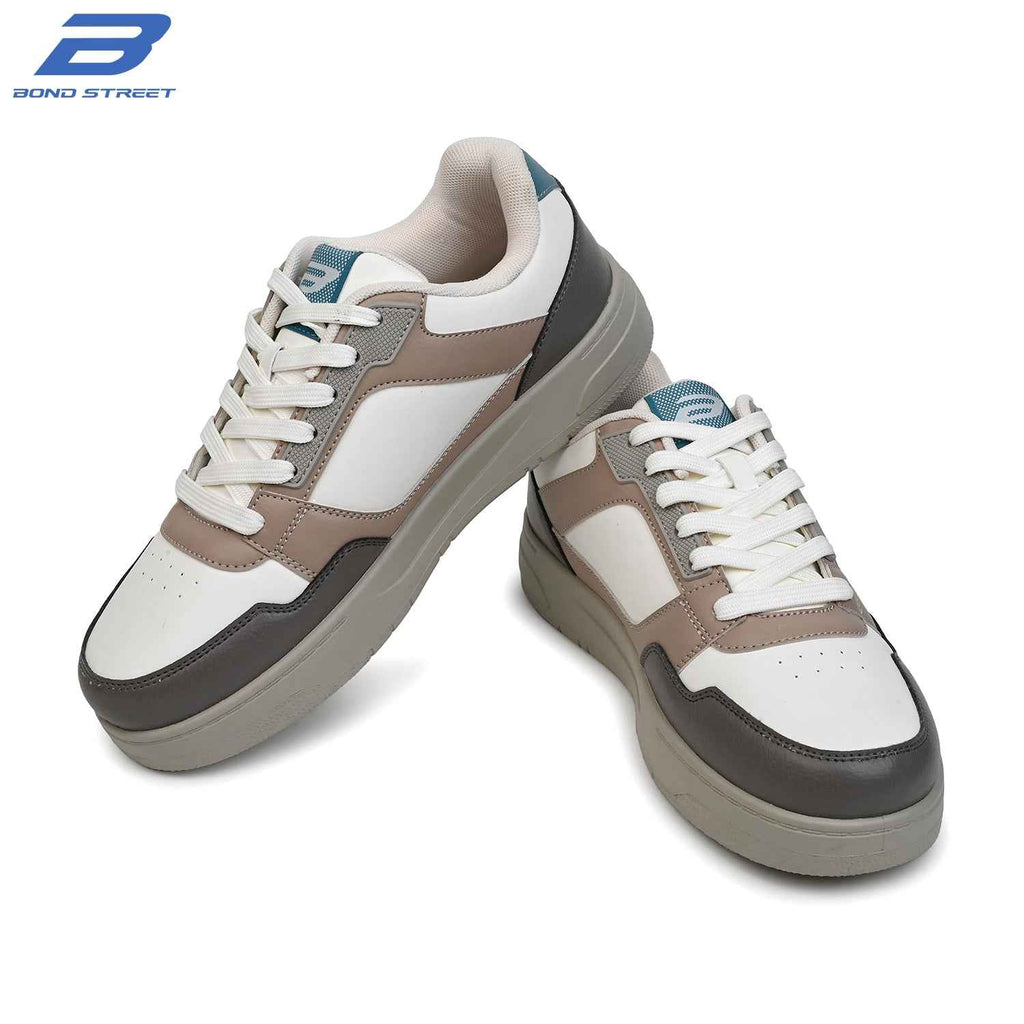 Men's Tan & Brown Casual Sneakers