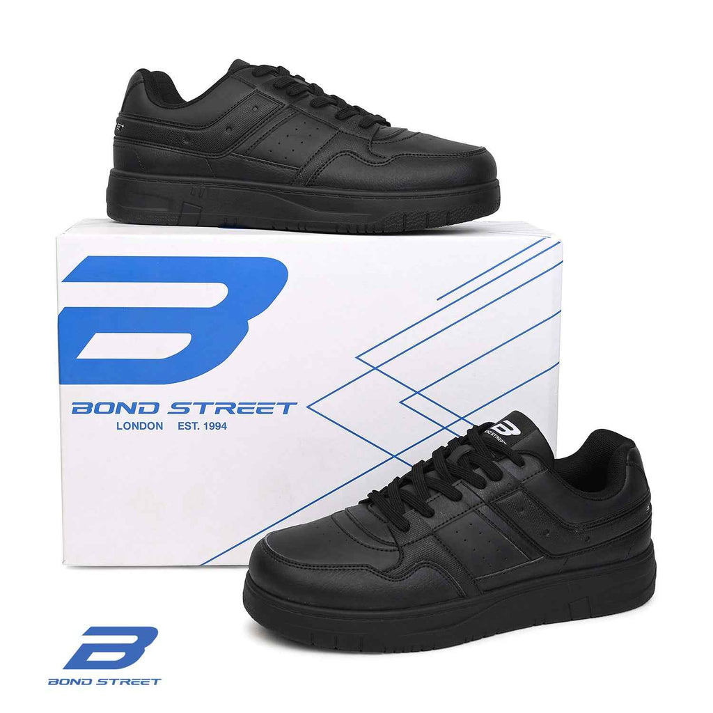 Men's Black Casual Sneakers