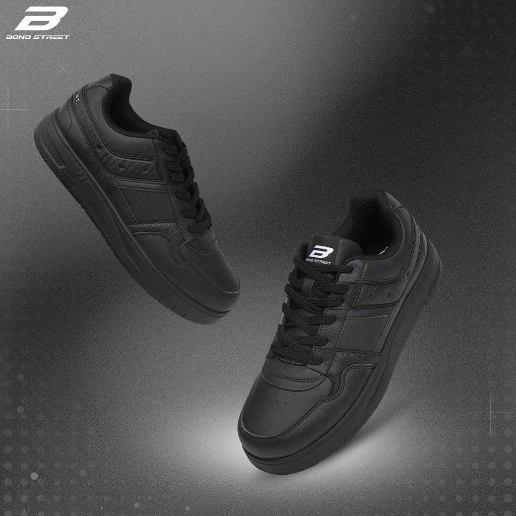 Men's Black Casual Sneakers