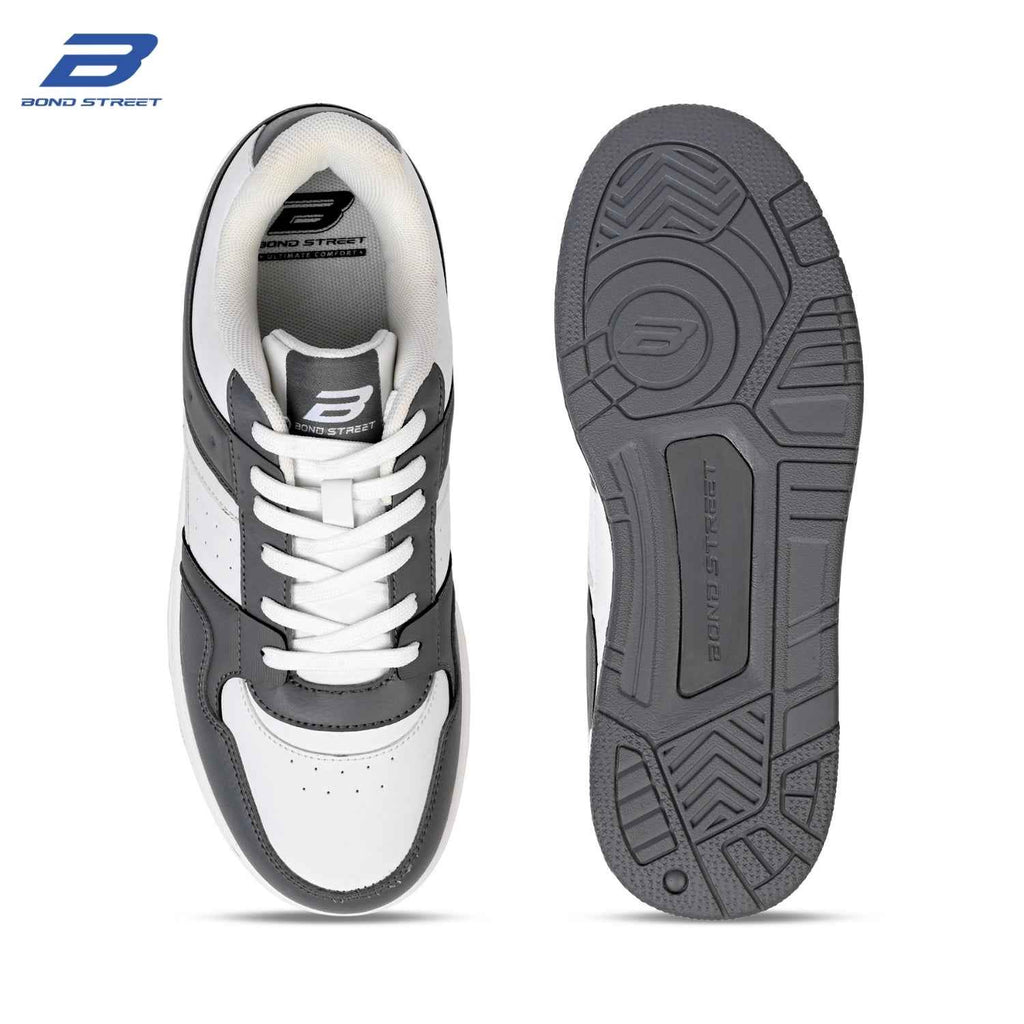 Men's Grey Casual Sneakers