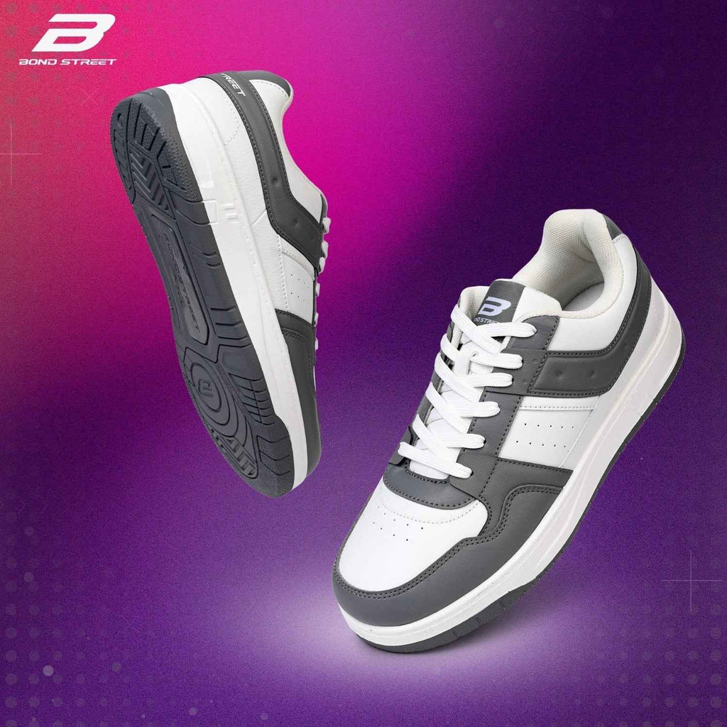 Men's Grey Casual Sneakers