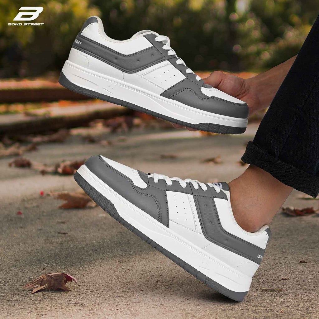 Men's Grey Casual Sneakers