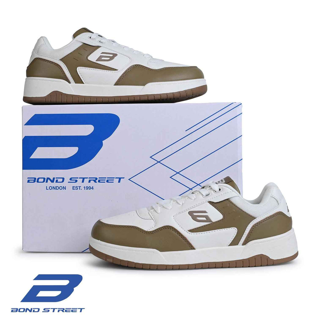 Men's Beige Casual Sneakers