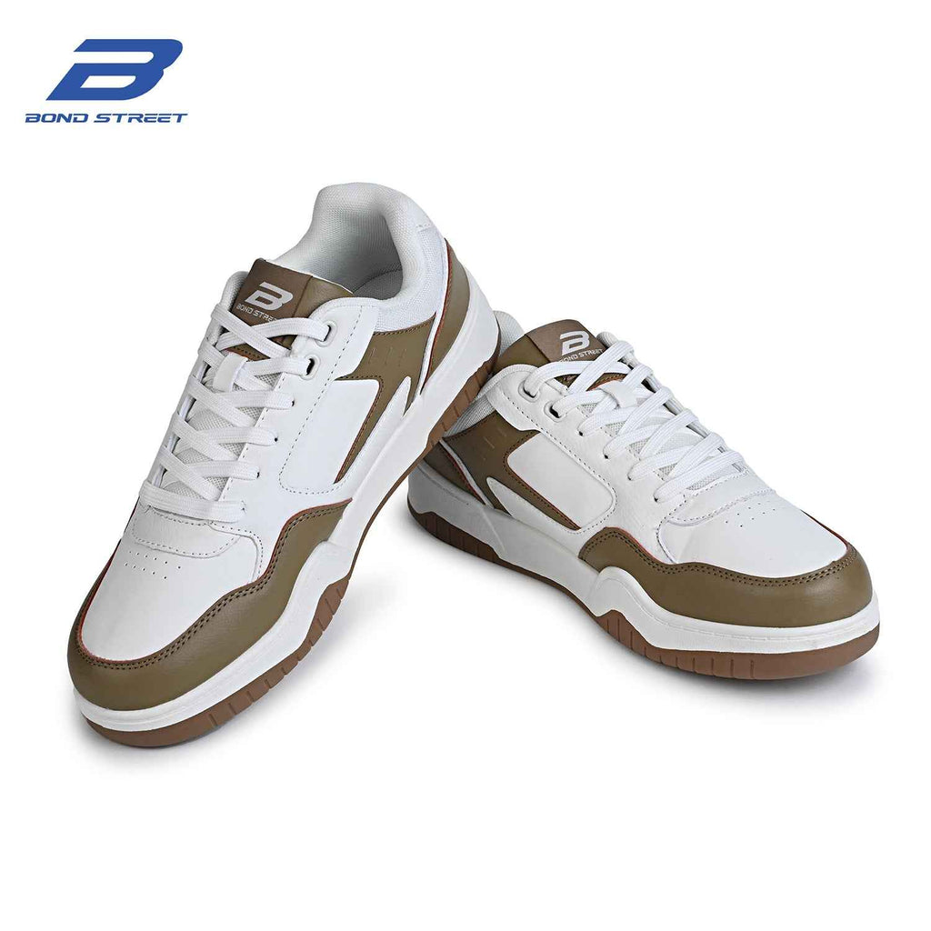 Men's Beige Casual Sneakers