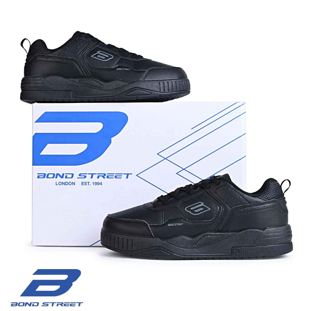 Men's Black Casual Sneakers