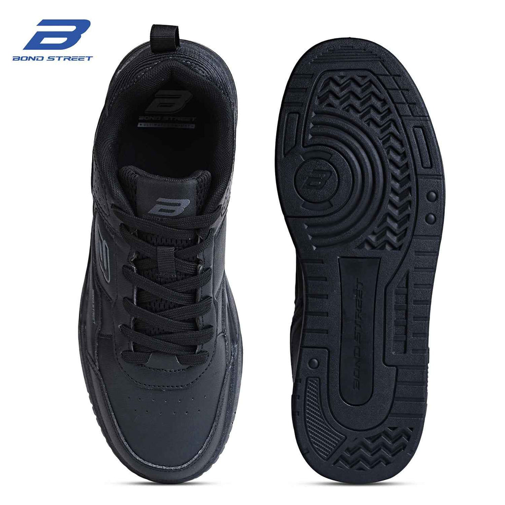 Men's Black Casual Sneakers