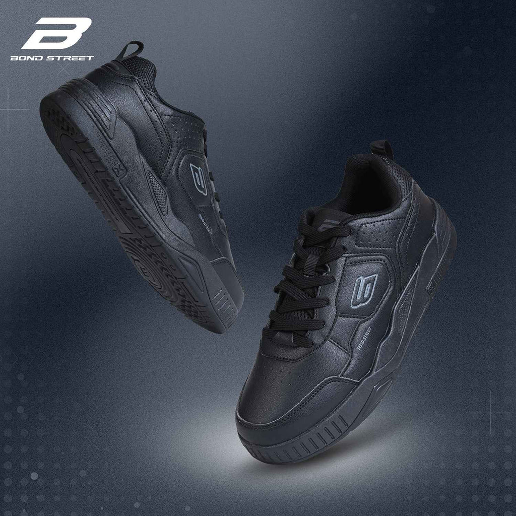 Men's Black Casual Sneakers