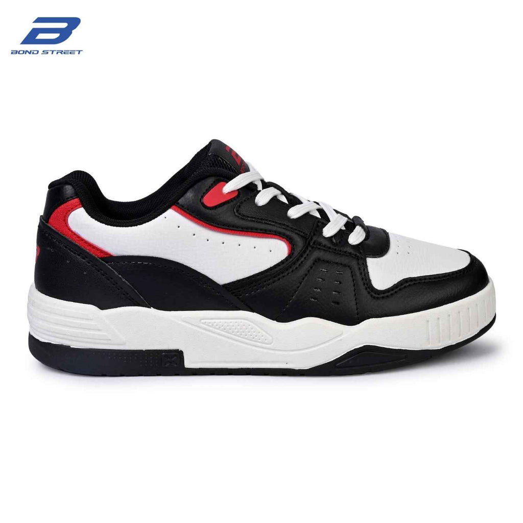 Men's Red & Black Casual Sneakers