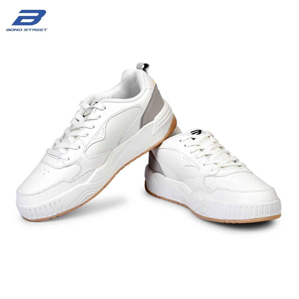 Men's White Casual Sneakers