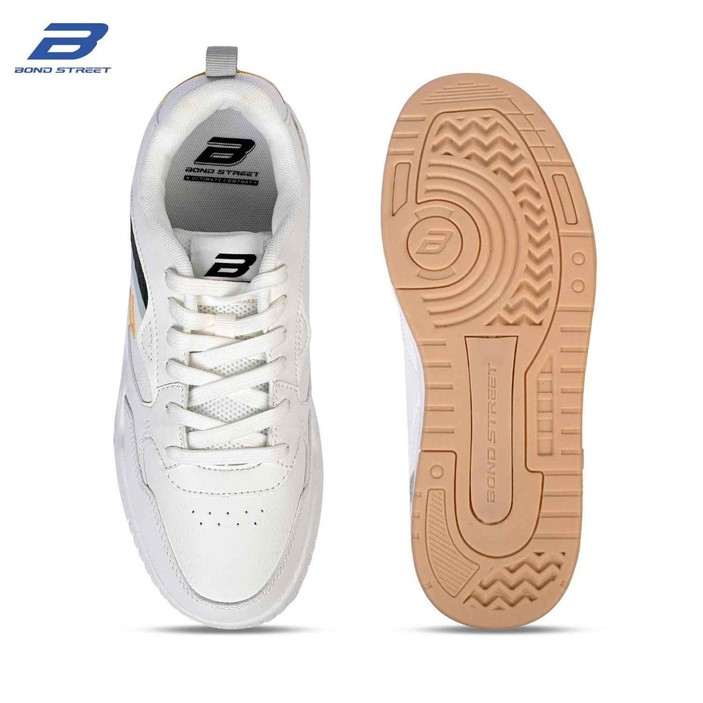 Men's White Casual Sneakers