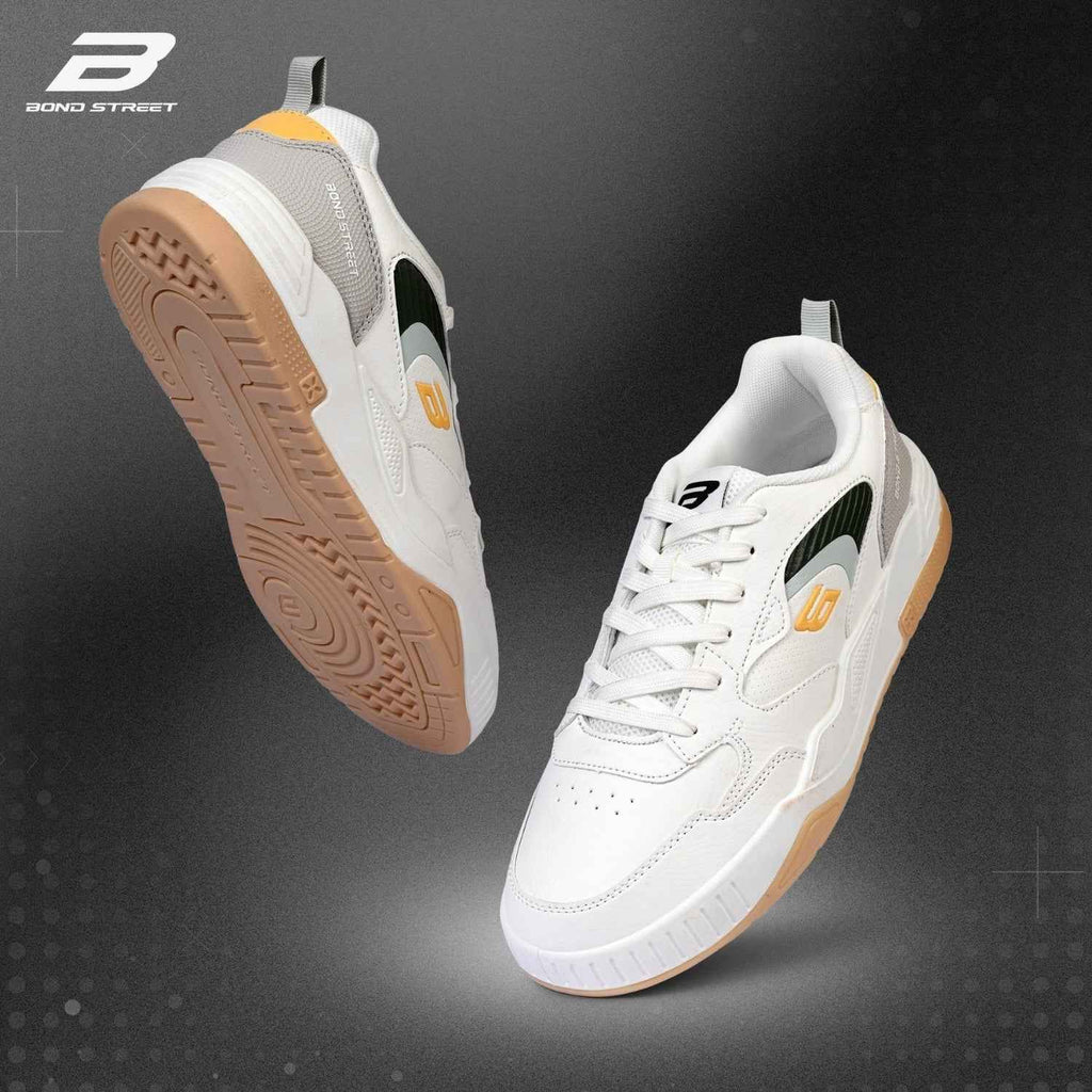 Men's White Casual Sneakers